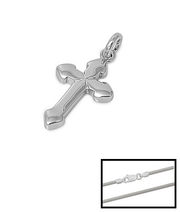 Sterling Silver Cross Pendant | Necklace
