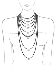925 Sterling Silver 6mm Curb Chain - 20"