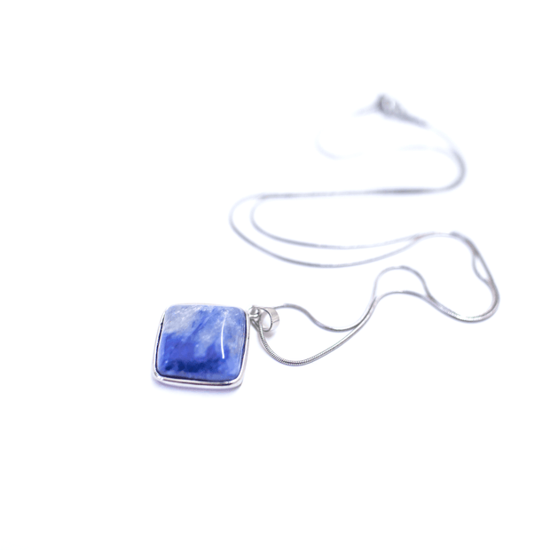 Sodalite Prism Pendant - G.D.Morgan Jewellery Collection