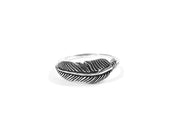 Women's Sterling Silver Feather Ring - G.D.Morgan Jewellery Collection
