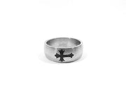 Stainless Steel Cross Ring - G.D.Morgan Jewellery Collection