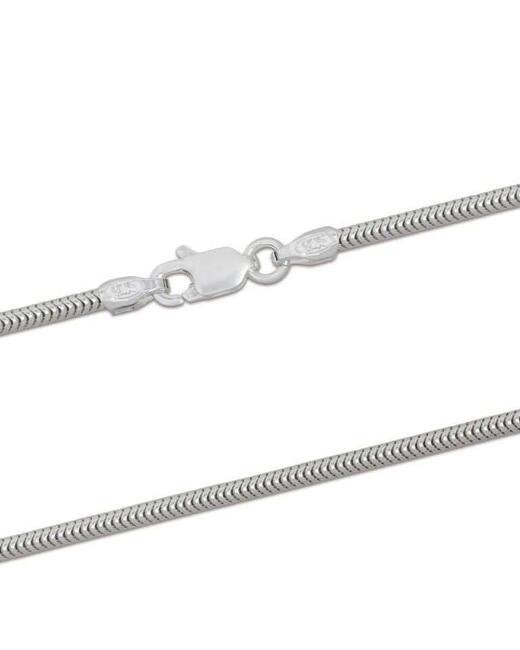925 Sterling silver snake chain with lobster clasp