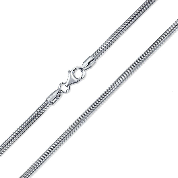 Stainless Steel Snake Chain - G.D.Morgan Jewellery Collection